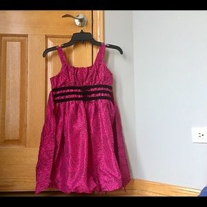 Girls Pinky party dress size 10